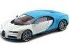 Cochesdemetal.es 2016 Bugatti Chiron Blanco-Azul 1:18 GT Autos 11010MB