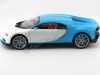 Cochesdemetal.es 2016 Bugatti Chiron Blanco-Azul 1:18 GT Autos 11010MB