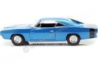 Cochesdemetal.es 1969 Dodge Charger R-T Azul Metalizado 1:18 Maisto 31387