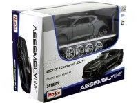 Cochesdemetal.es 2017 Chevrolet Camaro ZL1 Gris Metalizado "Metal Kit" 1:24 Maisto 39512