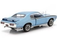 Cochesdemetal.es 1969 Pontiac GTO Judge Warwick Blue 1:18 Auto World AMM1171