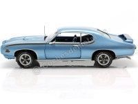 Cochesdemetal.es 1969 Pontiac GTO Judge Warwick Blue 1:18 Auto World AMM1171