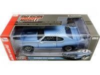 Cochesdemetal.es 1969 Pontiac GTO Judge Warwick Blue 1:18 Auto World AMM1171