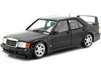 Cochesdemetal.es 1990 Mercedes-Benz 190E 2.5-16 Evolution II (W201) Black 1:18 Solido S1801001