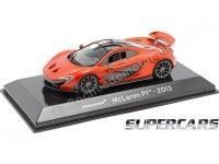 Cochesdemetal.es 2013 McLaren P1 "SuperCars" Naranja Metalizado 1.43 Editorial Salvat SC03