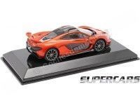 Cochesdemetal.es 2013 McLaren P1 "SuperCars" Naranja Metalizado 1.43 Editorial Salvat SC03