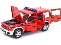 Cochesdemetal.es 2015 Mercedes-Benz G-Klasse (W463) Feuerwehr/Bomberos 1:18 iScale 118000000042