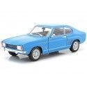 Cochesdemetal.es 1969 Ford Capri I 1600 GT XLR Azul Claro 1:24 Welly 24069