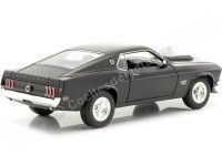 Cochesdemetal.es 1969 Ford Mustang Boss 429 Negro Cuervo 1:24 Welly 24067