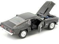 Cochesdemetal.es 1969 Ford Mustang Boss 429 Negro Cuervo 1:24 Welly 24067