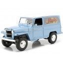 Cochesdemetal.es 1955 Jeep Willys Station Wagon Azul Claro 1:18 Road Signature 92858