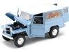 Cochesdemetal.es 1955 Jeep Willys Station Wagon Azul Claro 1:18 Road Signature 92858