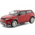 Cochesdemetal.es 2011 Land Rover Range Rover Evoque Metallic Red 1:24 Welly 24021