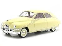 Cochesdemetal.es 1949 Packard Deluxe Club Sedan 2 portes jaune clair 1:18 BOS-modèles 239