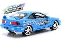 Cochesdemetal.es 2001 Honda Acura Integra Type R "Fast & Furious" Azul 1:24 Jada Toys 30739 253203053