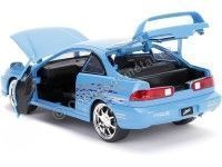 Cochesdemetal.es 2001 Honda Acura Integra Type R "Fast & Furious" Azul 1:24 Jada Toys 30739 253203053