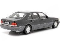 Cochesdemetal.es 1994 Mercedes-Benz S500 (W140) Gris Oscuro 1:18 iScale 11800000048