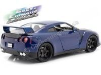 Cochesdemetal.es 2015 Nissan GT-R (R35) "Fast & Furious 7" Blue foncé 1:24 Jada Toys 97036 253203008