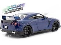 Cochesdemetal.es 2015 Nissan GT-R (R35) "Fast & Furious 7" Dark Blue 1:24 Jada Toys 97036 253203008