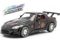 Cochesdemetal.es 1995 Honda S2000 "Fast & Furious" Black 1:24 Jada Toys 99541/253203035