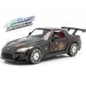 Cochesdemetal.es 1995 Honda S2000 "Fast & Furious" Black 1:24 Jada Toys 99541/253203035