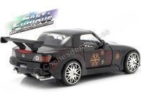 Cochesdemetal.es 1995 Honda S2000 "Fast & Furious" Black 1:24 Jada Toys 99541/253203035