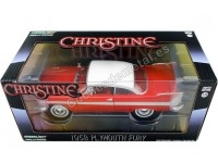 Cochesdemetal.es 1958 Plymouth Fury "Christine" Red-White 1:24 Greenlight 84071