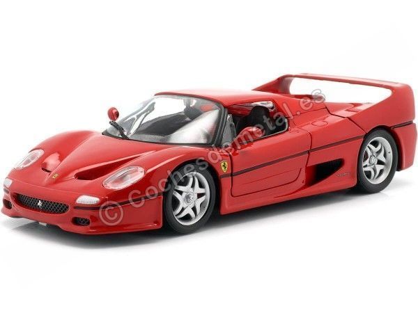 Cochesdemetal.es 1995 Ferrari F50 Coupe Rojo 1:24 Bburago 18-26010