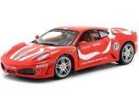 Cochesdemetal.es 2006 Ferrari F430 Fiorano Rojo "Metal Kit" 1:24 Maisto 39110