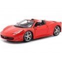 Cochesdemetal.es 2011 Ferrari 458 Italia Spider Rojo 1:24 Bburago 18-26017