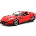 Cochesdemetal.es 2015 Ferrari F12 tdf Rojo 1:24 Bburago 18-26021