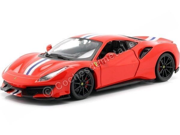 Cochesdemetal.es 2018 Ferrari 488 Pista Rojo 1:24 Bburago 18-26026