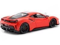 Cochesdemetal.es 2018 Ferrari 488 Pista Rojo 1:24 Bburago 18-26026