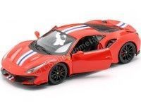 Cochesdemetal.es 2018 Ferrari 488 Pista Rojo 1:24 Bburago 18-26026