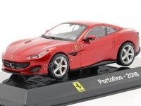 Cochesdemetal.es 2018 Ferrari Portofino "SuperCars" Rojo 1:43 Editorial Salvat SC08