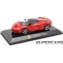 Cochesdemetal.es 2013 Ferrari LaFerrari "SuperCars" Rojo-Negro 1:43 Editorial Salvat SC11