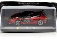 Cochesdemetal.es 2014 Ferrari FXX-K "SuperCars" Rojo-Negro 1:43 Editorial Salvat SC12