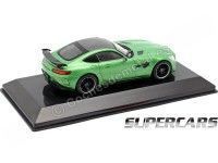 Cochesdemetal.es 2015 Mercedes-Benz AMG GT R Coupé (C190) "SuperCars" Verde 1:43 Editorial Salvat SC13