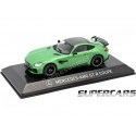 Cochesdemetal.es 2015 Mercedes-Benz AMG GT R Coupé (C190) "SuperCars" Verde 1:43 Editorial Salvat SC13