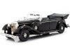 Cochesdemetal.es 1938 Mercedes-Benz 770K Pullman Cabrio (W150) Negro 1:18 MC Group 18207