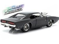 Cochesdemetal.es 1970 Dodge Charger R / T "Fast & Furious 7" Metallic Black 1:24 Jada Toys 97059/253203042