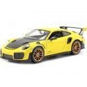 Cochesdemetal.es 2018 Porsche 911 (991 II) GT2 RS Amarillo 1:24 Maisto 31523