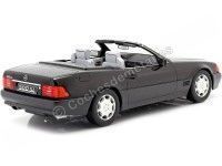 Cochesdemetal.es 1993 Mercedes-Benz 500 SL Convertible (R129) Black Metallic 1:18 KK-Scale KKDC180371