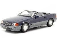 Cochesdemetal.es 1993 Mercedes-Benz 500 SL Convertible (R129) Blue Metallic 1:18 KK-Scale KKDC180373