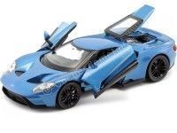 Cochesdemetal.es 2017 Ford GT Azul Metalizado 1:24 Welly 24082