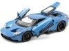 Cochesdemetal.es 2017 Ford GT Azul Metalizado 1:24 Welly 24082