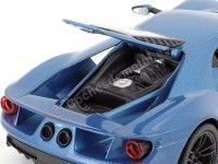 Cochesdemetal.es 2017 Ford GT Azul Metalizado 1:24 Welly 24082