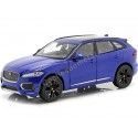 Cochesdemetal.es 2016 Jaguar F-Pace Azul Metalizado 1:24 Welly 24070