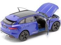 Cochesdemetal.es 2016 Jaguar F-Pace Azul Metalizado 1:24 Welly 24070