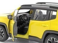 Cochesdemetal.es 2016 Jeep Renegade Trailhawk Amarillo 1:24 Welly 24071